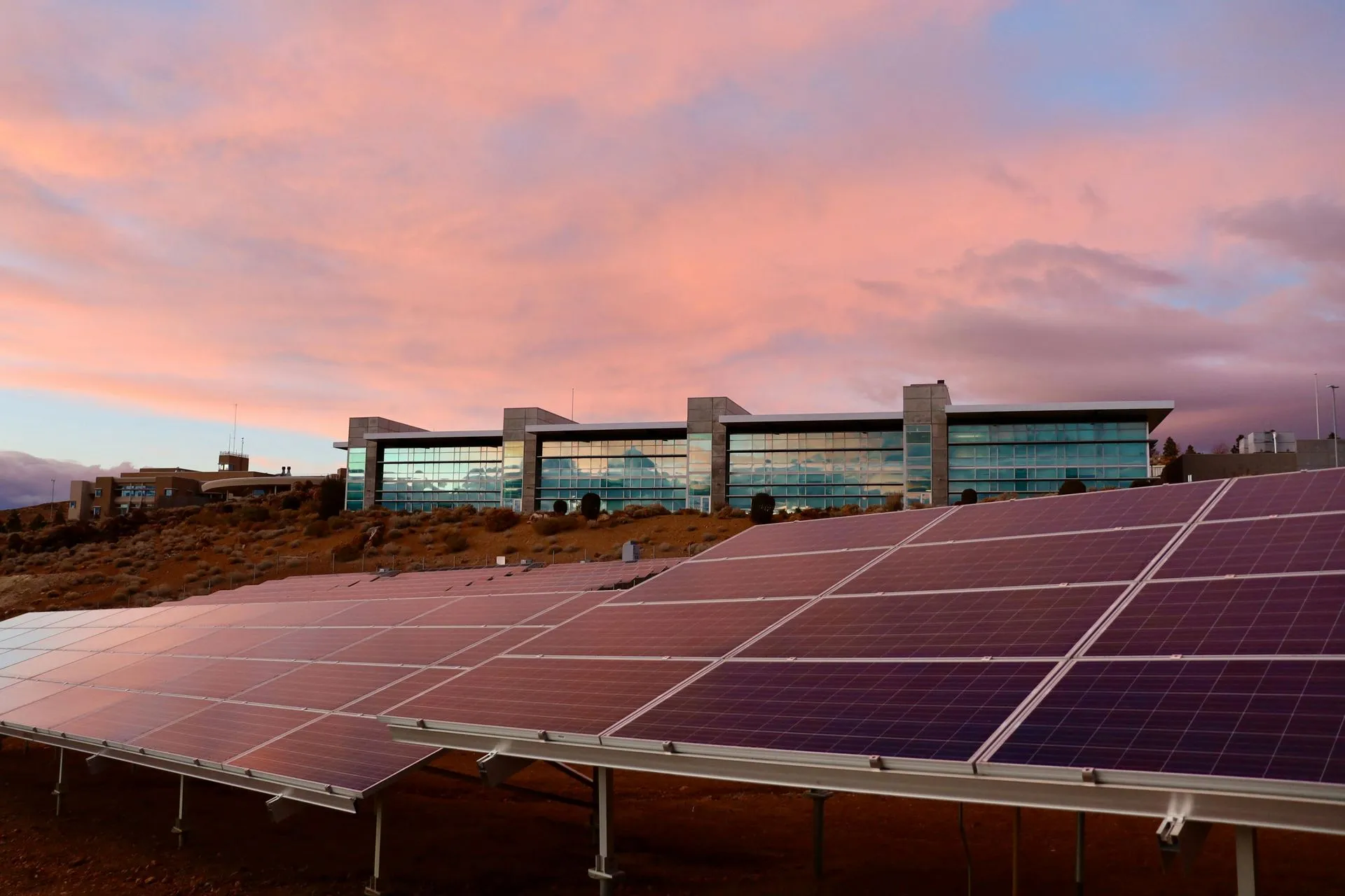 On-site solar PV generation asset on a commercial building